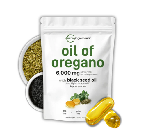 Aceite de Orégano 💊 Salud, energía y protección en una sola cápsula