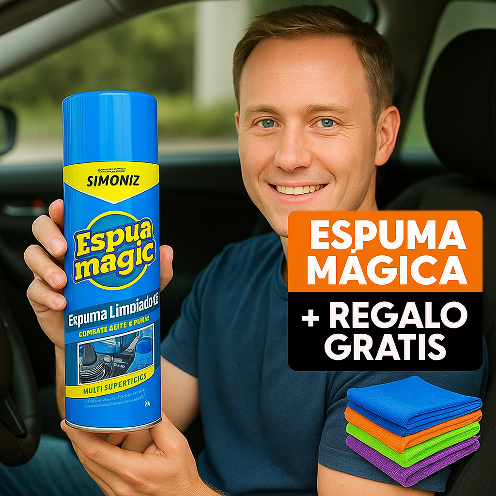 Espuma Mágica + REGALO GRATIS🎁¡Quitamanchas y grasa!