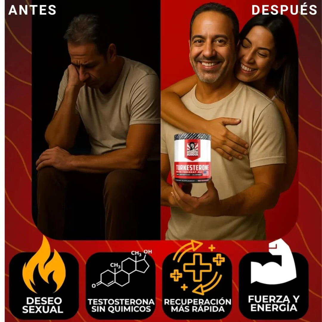 UN TORO EN LA CAMA – TURKESTERONA 🎁 Potencia tu Deseo y Rendimiento | 50% OFF, Envío Gratis y Pague al Recibir 😱